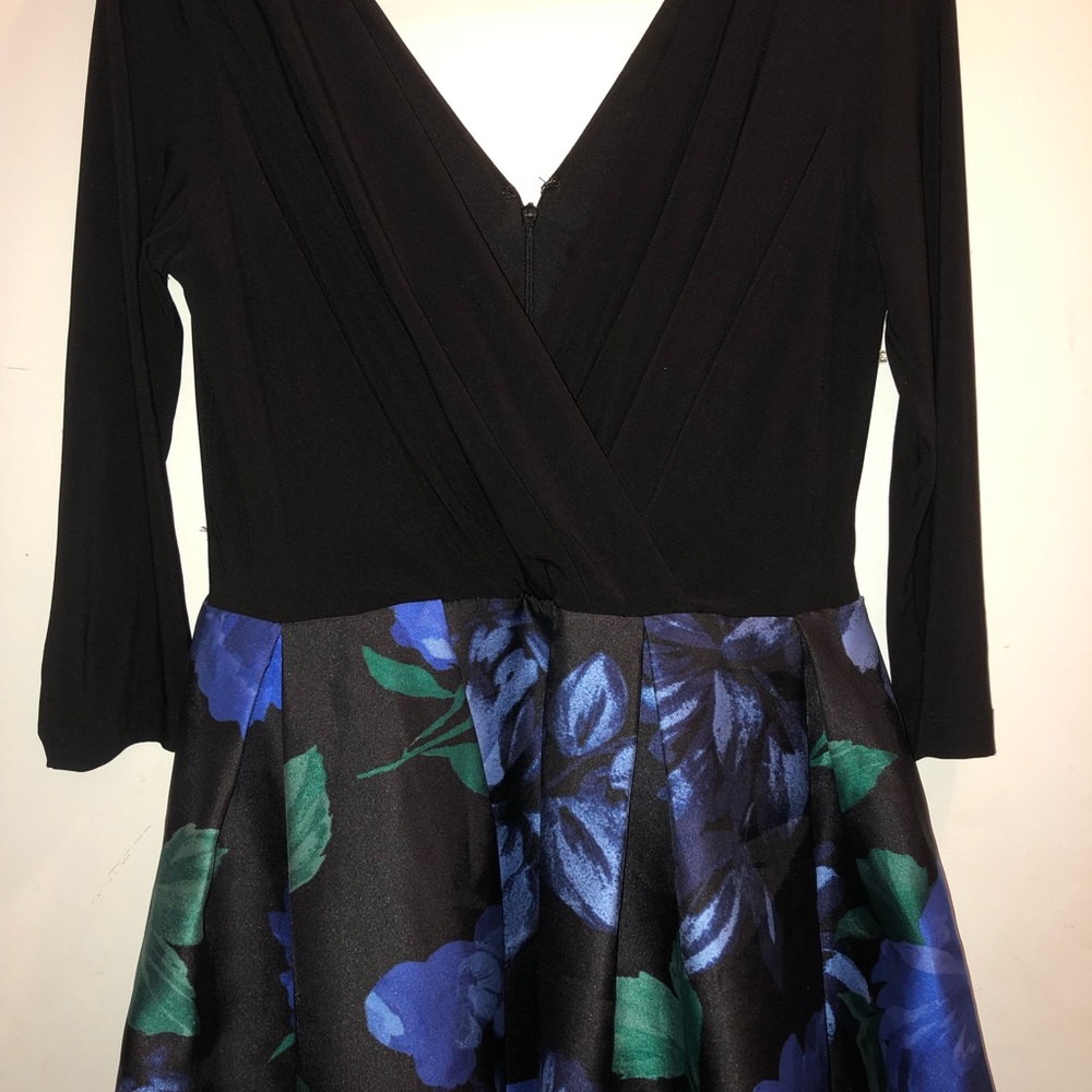 Floral Prom/Formal Dress with POCKETS